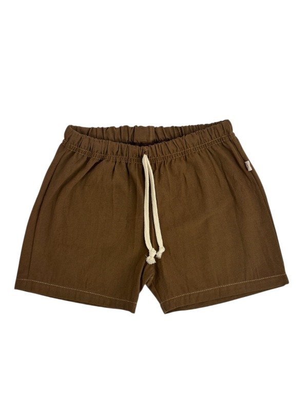 Producto - Short tusor chocolate 65 04 58