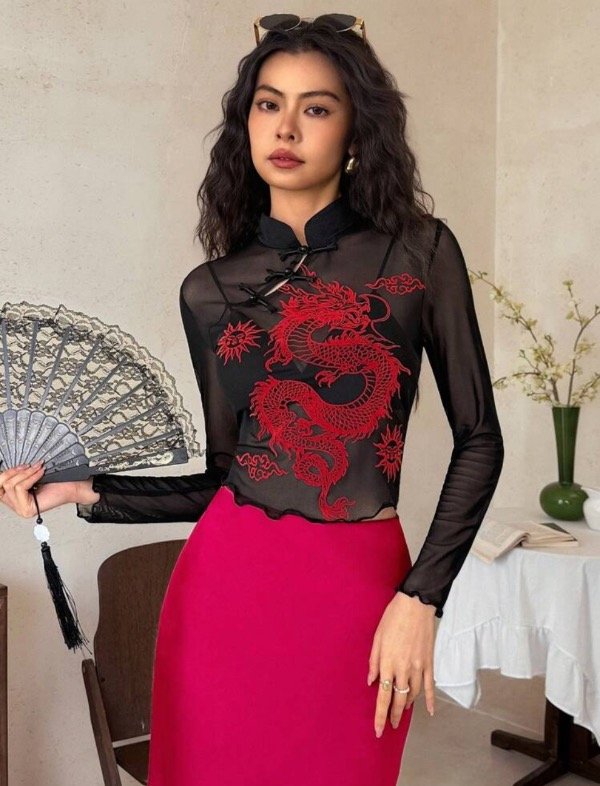 Producto - Top red dragón