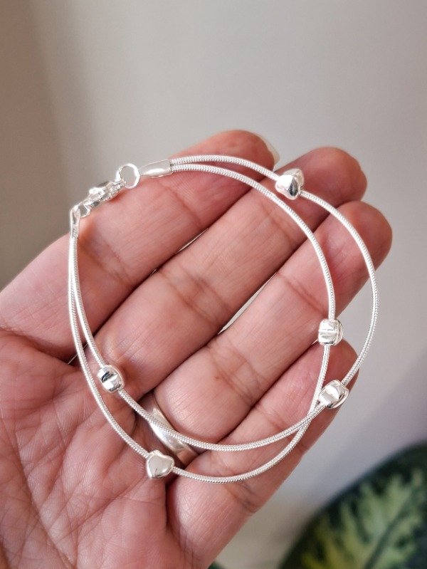 Producto - Pulsera Doble Corazones