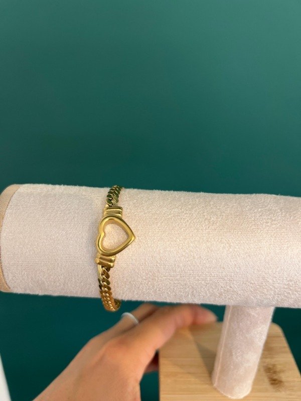 Producto - Pulsera Amore Acero Dorado