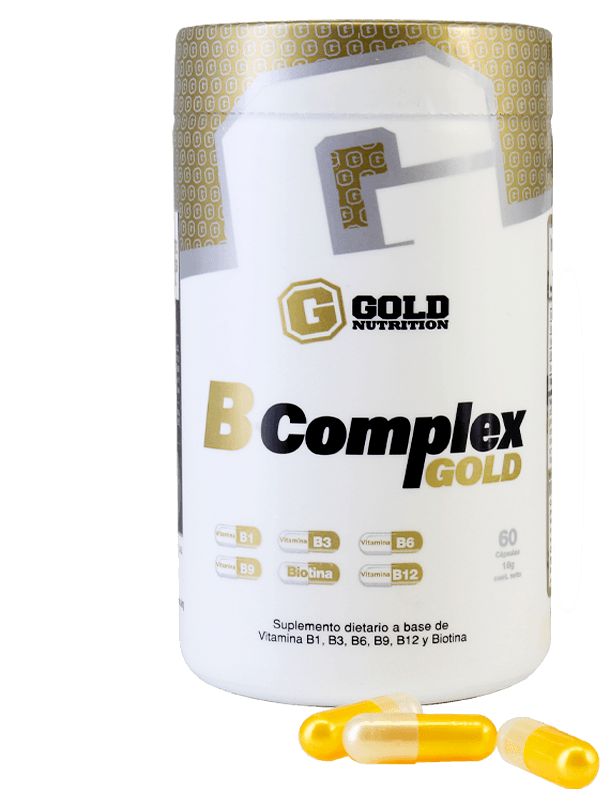 Producto - GOLD NUTRITION - COMPLEX B 60 CAPS