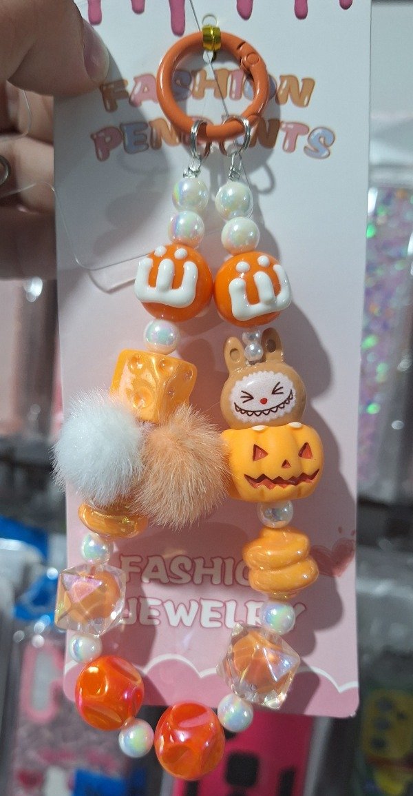 Producto - Strapp Labubu Calabaza