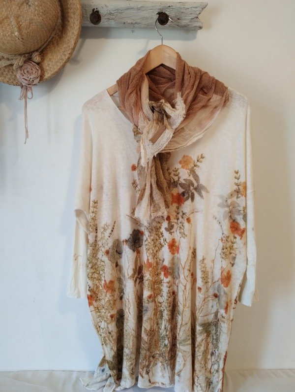 Producto - Remerón ECOPRINT hilo manga 3/4  WHITE Largo