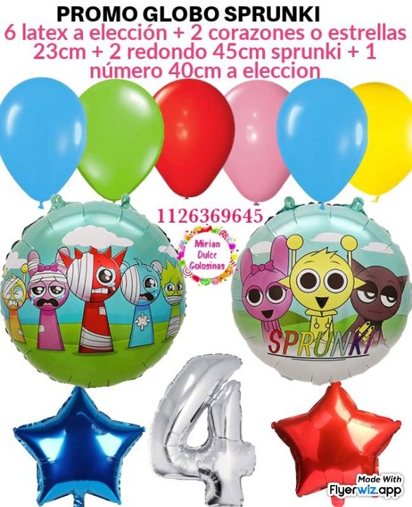 Producto - Primo globo sprunki
