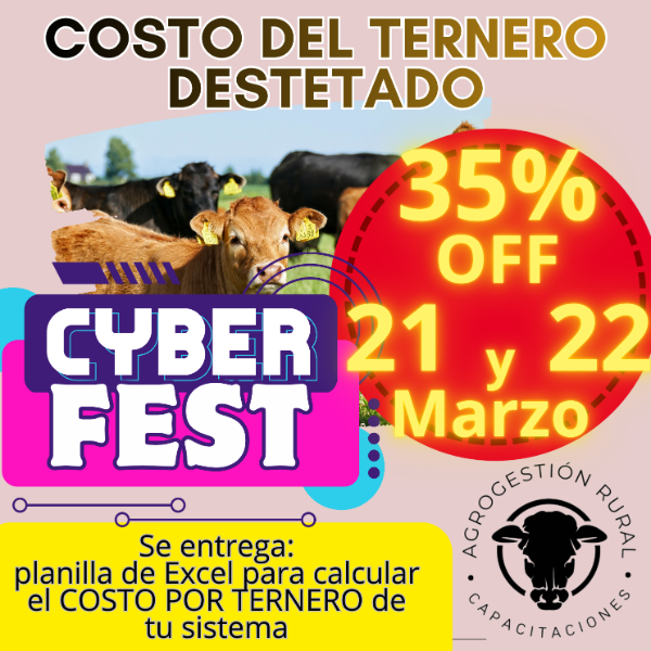Producto - Taller Online: Costo del Ternero