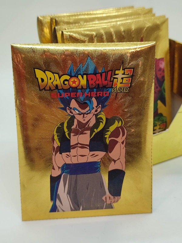Producto - Cartas doradas Dragon Ball en sobre