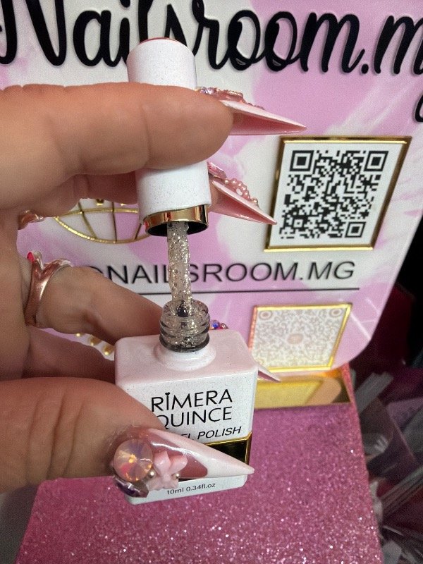 Producto - Esmalte rimera quince N094 glitters plateado