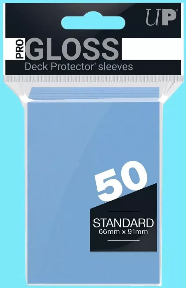 Producto - Folio Ultra Pro Gloss Celeste 50 Standard