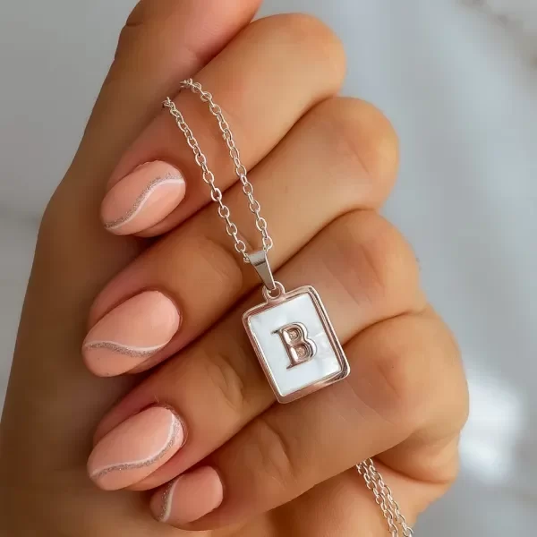 Producto - COLLAR NÁCAR INICIAL B