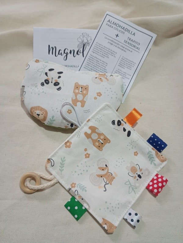 Producto - Almohadilla + trapito sensorial chico