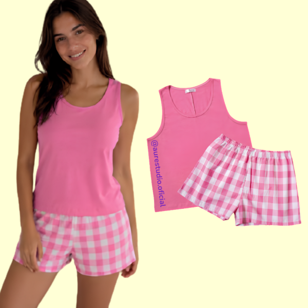 Producto - PIJAMA PINK TALLE L