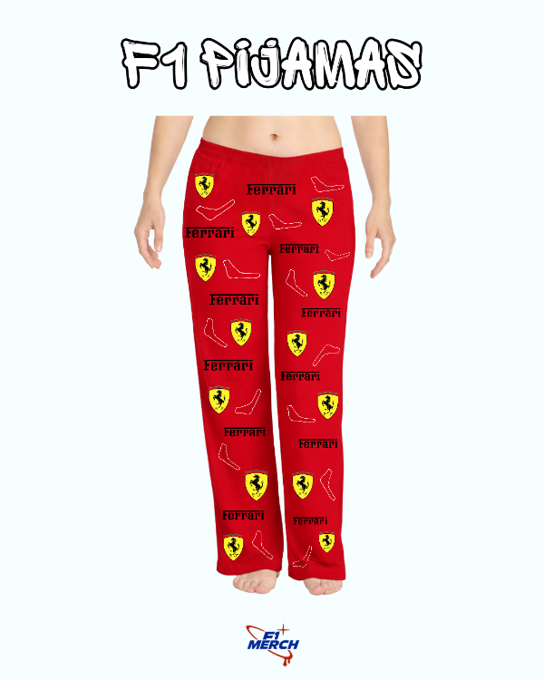 Producto - Pijama Ferrari rojo