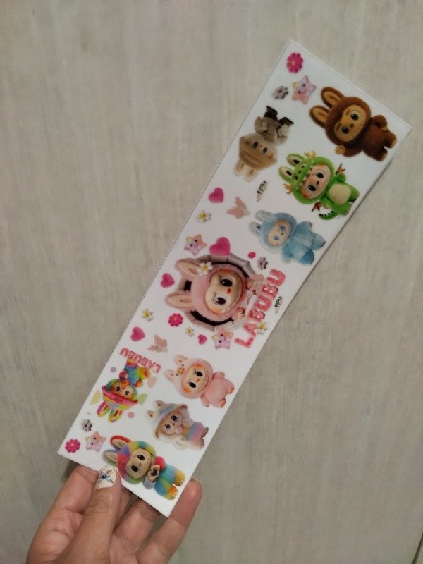 Producto - UV Tiras 8x28cm Labubu #3