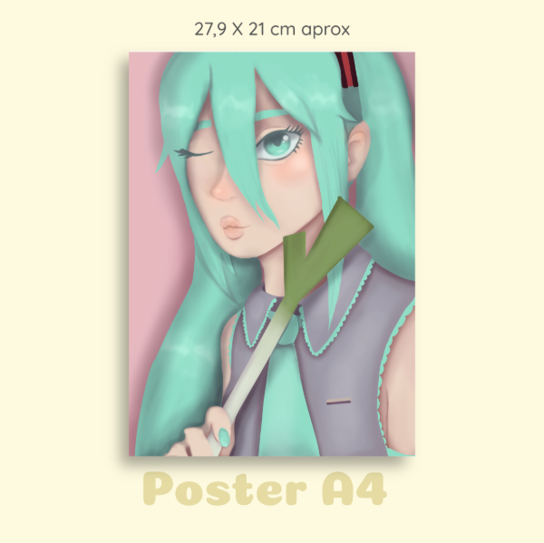 Producto - MIKU IDOL - Ilustración - 2