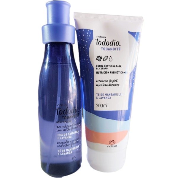 Producto - Body splash 200ml + hidratante corporal 200ml - manzanilla y lavanda