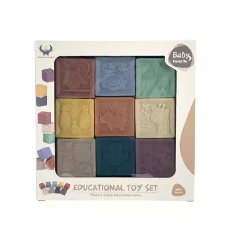 Producto - Baby Set: BLOQUES APILABLES CON TEXTURAS
