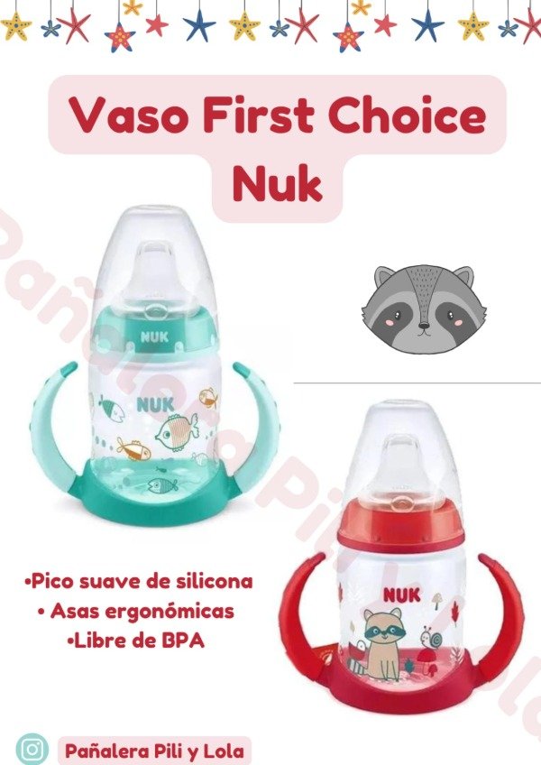 Producto - Vaso First Choice Nuk (Consultar modelo disponible)