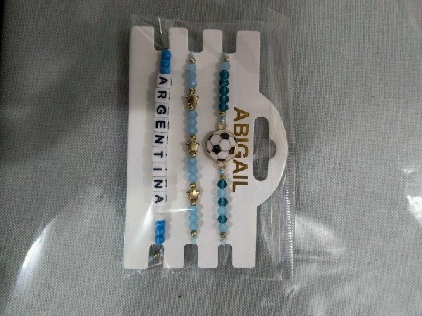 Producto - Set de pulseras mundial 3 unidades