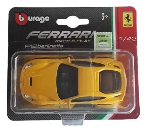 Producto - Bburago Ferrari F12 Berlinetta 1/43 Coleccion Clarin