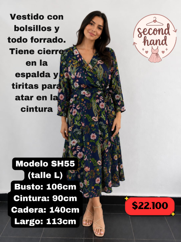 Producto - Vestido SECOND HAND (Art. SH55) TALLE L