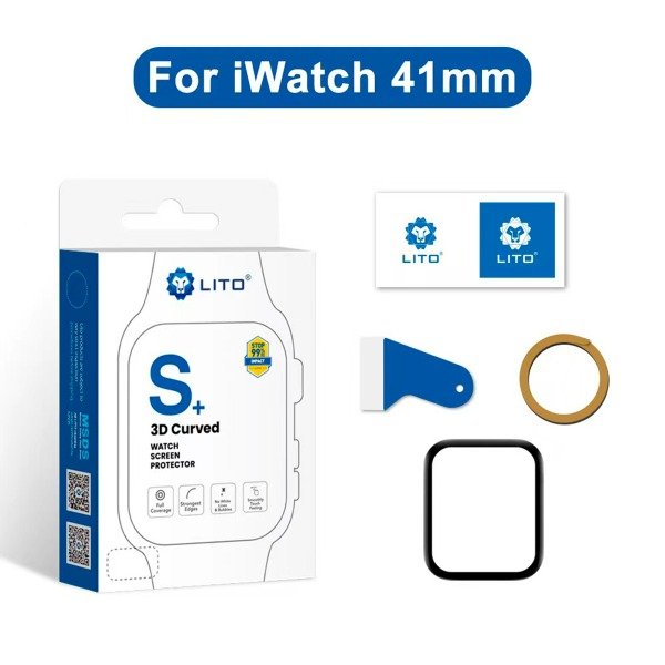 Producto - Vidrio Protector PMMA Apple watch 41MM EASY APP Con Aplicador