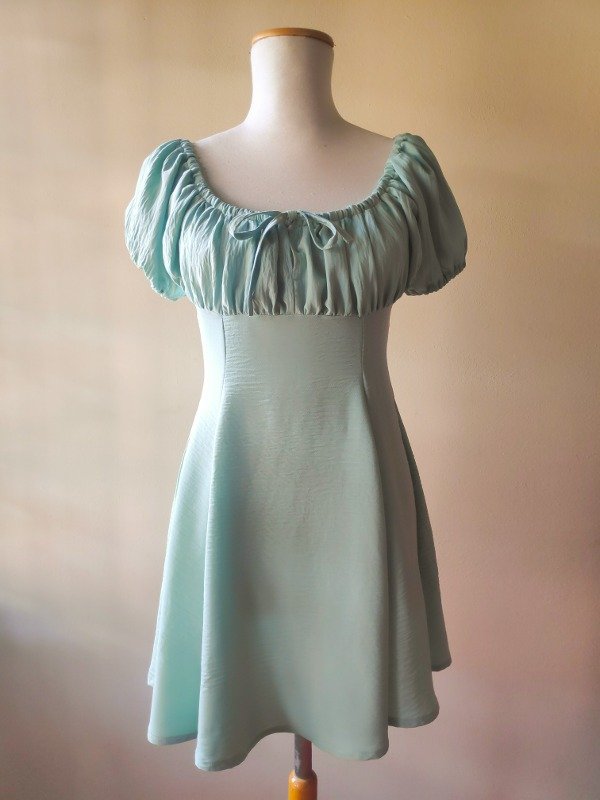 Producto - Vestido Malka verde menta