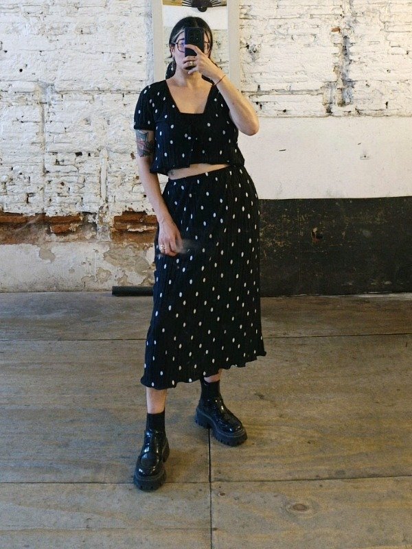 Producto - Falda Polka Dots - A PEDIDO