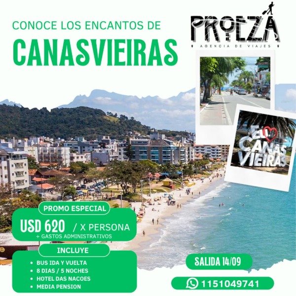 Producto - Canasvieras en Septiembre Brasil