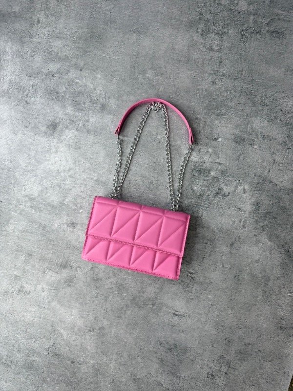 Producto - Mini bag fucsia con cadena