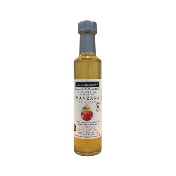 Producto - Vinagre de sidra de manzana orgánico Pampagourmet