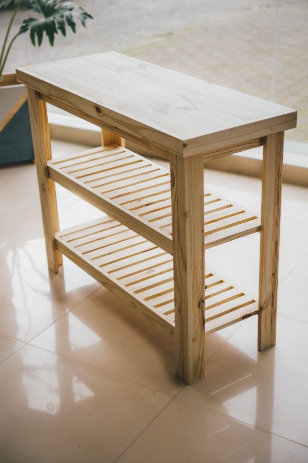 Producto - Mesa de Arrime con estante Deck