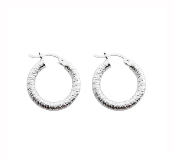 Producto - Aros Plata 925 -  1.8cm inflados