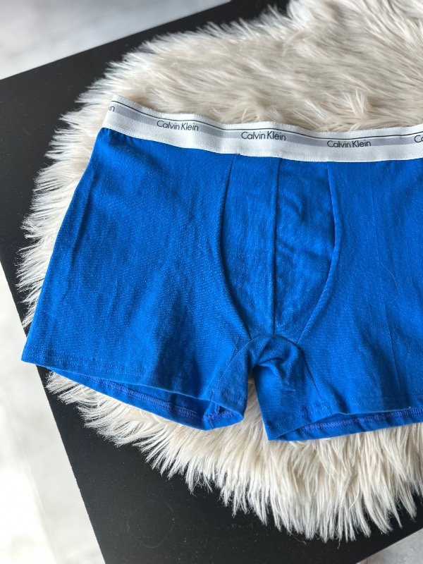 Producto - BÓXER CALVIN KLEIN SIN CAJA AZUL FRANCIA