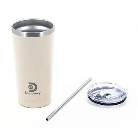 Producto - VASO TERMICO DE ACERO CON TAPA 600CC DISCOVERY