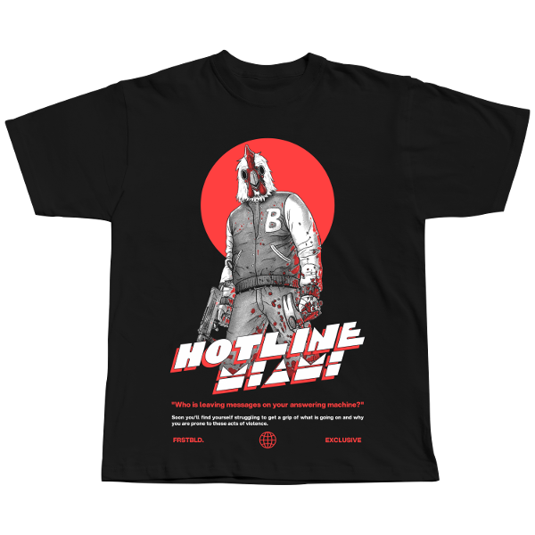 Producto - REMERA "HOTLINE MIAMI V2" ON-DEMAND