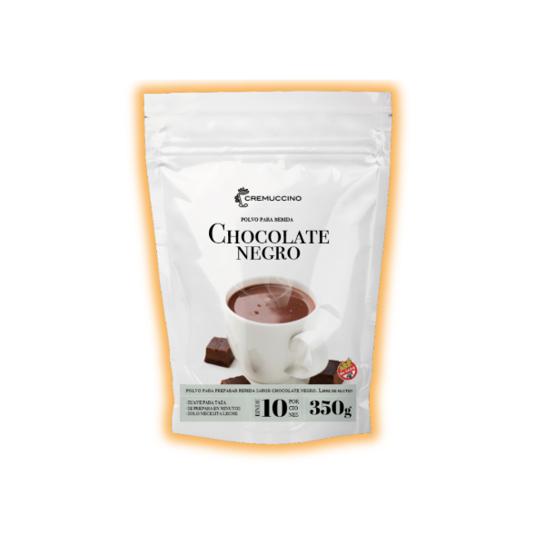 Producto - Bulto de Chocolate negro espeso Cremuccino doypack