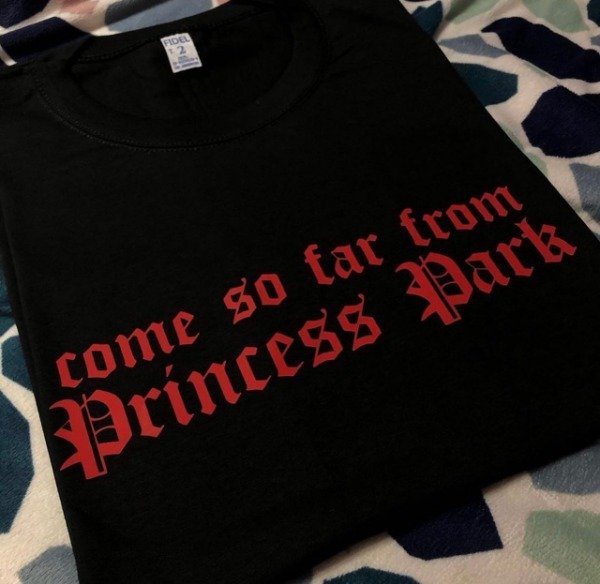 Remera come so far from princess park — imagen 3