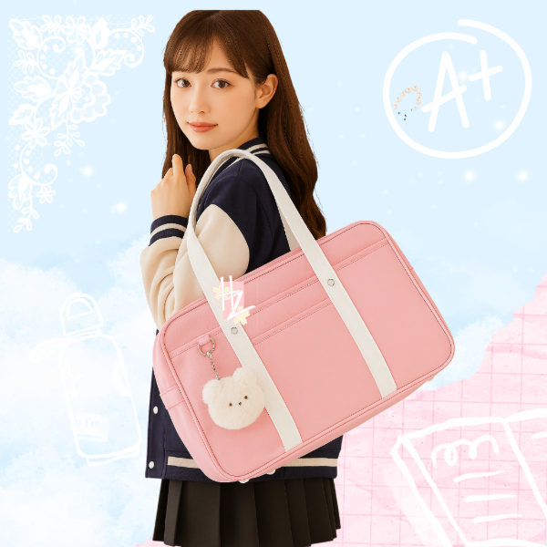Producto - (SEÑA) Bolso Escolar Japonés - Kohane "Pastel"