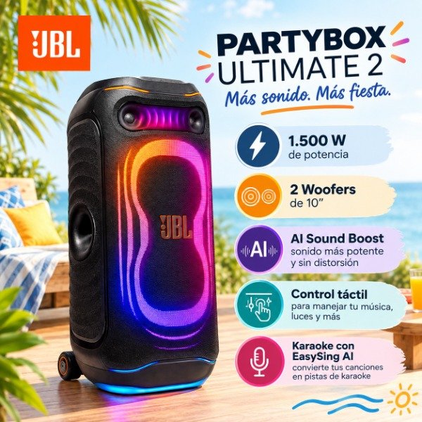 Producto - PARLANTE JBL PARTYBOX ULTIMATE 2 - 0