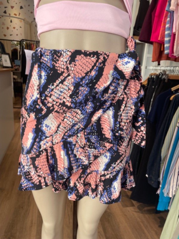 Producto - Pollera estampada talle S