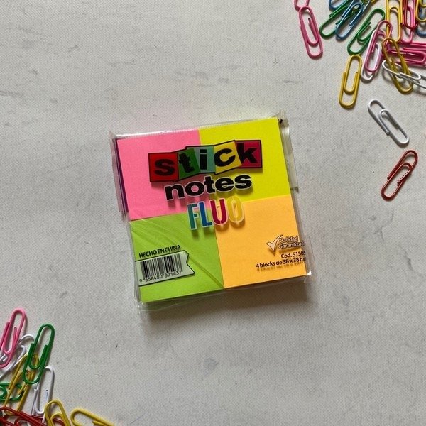 Producto - Notas adhesivas Katana x 4 blocks