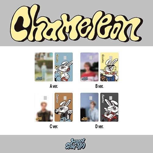 Producto - YOON SANHA - MERCH CHAMELEON (CARD COVER STICKER SET)