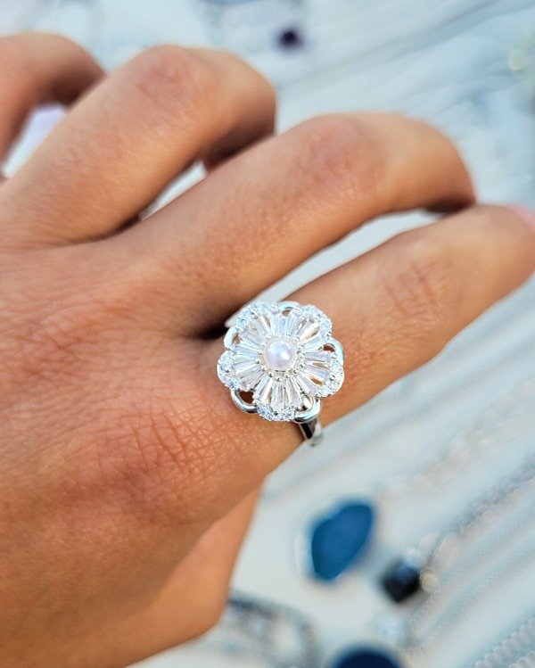 Producto - Anillo Flor giratoria