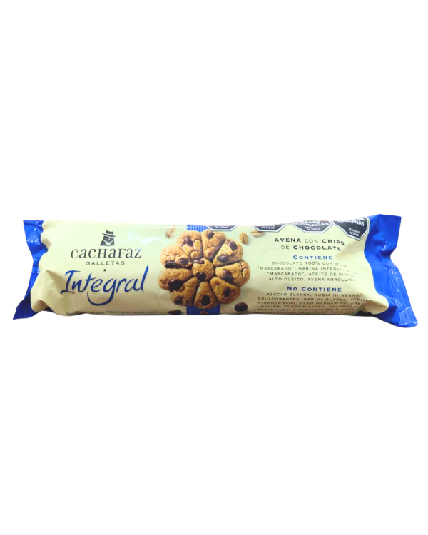 Producto - GALLETITAS DE AVENA Y CHIPS DE CHOCOLATE CACHAFAZ 225G