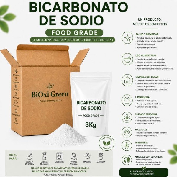 Producto - BAG IN BOX BICARBONATO DE SODIO 3KG