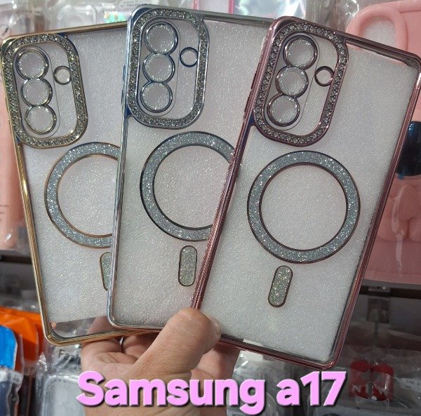 Producto - Fundas magsafe con strass. Samsung a17