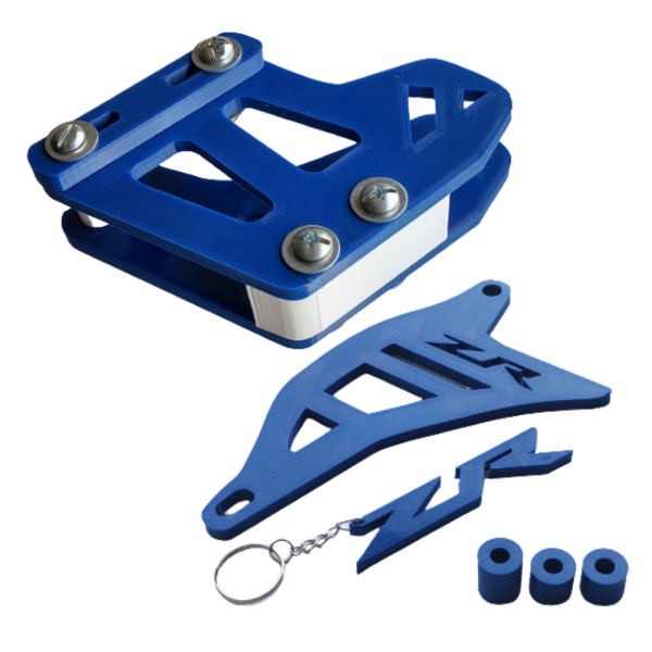 Producto - Kit Guia De Cadena Y Cubrepiñón + Llavero Zanella Zr - 8