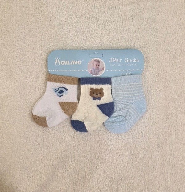 Producto - Set de 3 pares de medias - 0