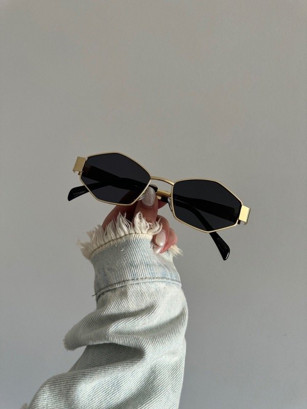 Producto - CELINE HEXAGONAL GOLD