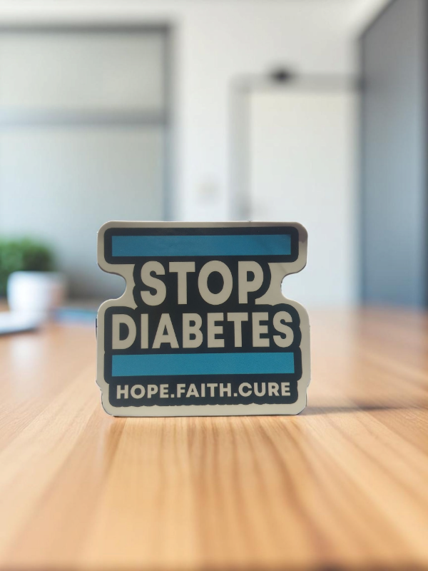 Producto - Stickers Dbt1 "Stop Diabetes - Esperanza - Fe Cura"